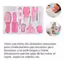 Kit Aseo Para Bebe Rosado Estuche Manicure X10 Baby Shower
