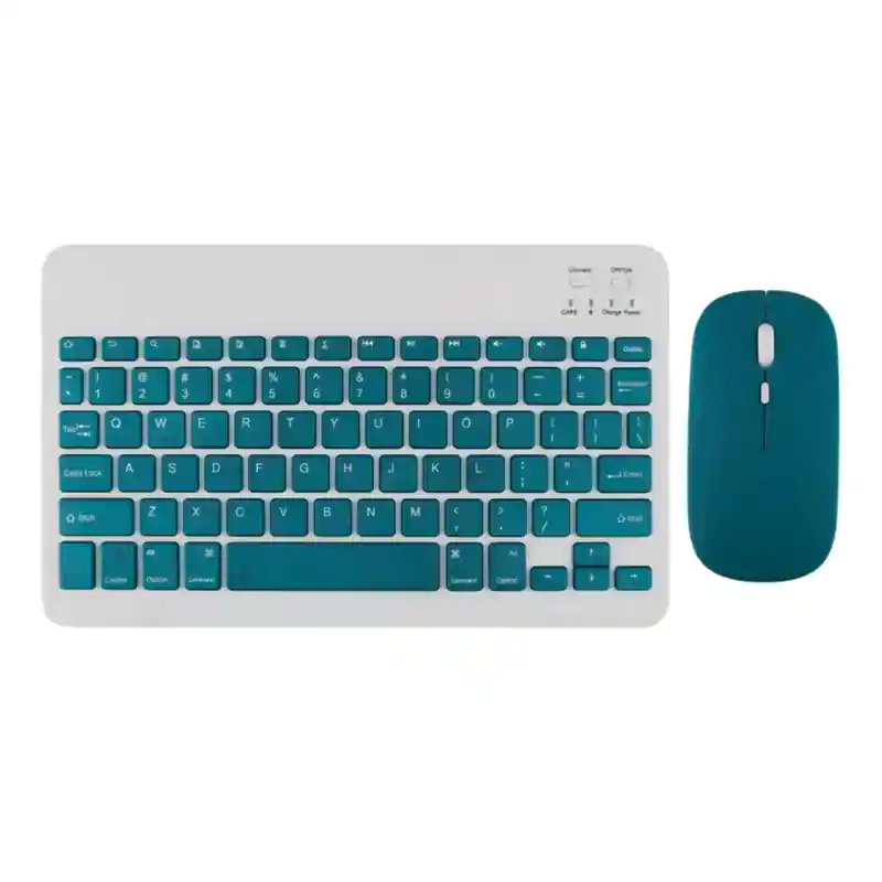 Kit Teclado + Raton Inalambrico Recargable Bluetooth