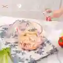 Ollas Transparentes Cocinar 1500 Ml Cristal Resistente Calor