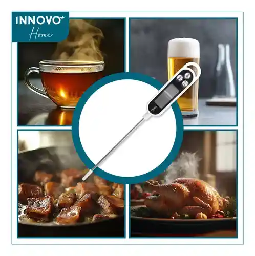 Termómetro Para Alimentos Carnes Asados Digital Para Cocina