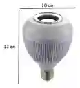 Bombillo Parlante Bluetooth Control Luz Rgb Musical Altavoz