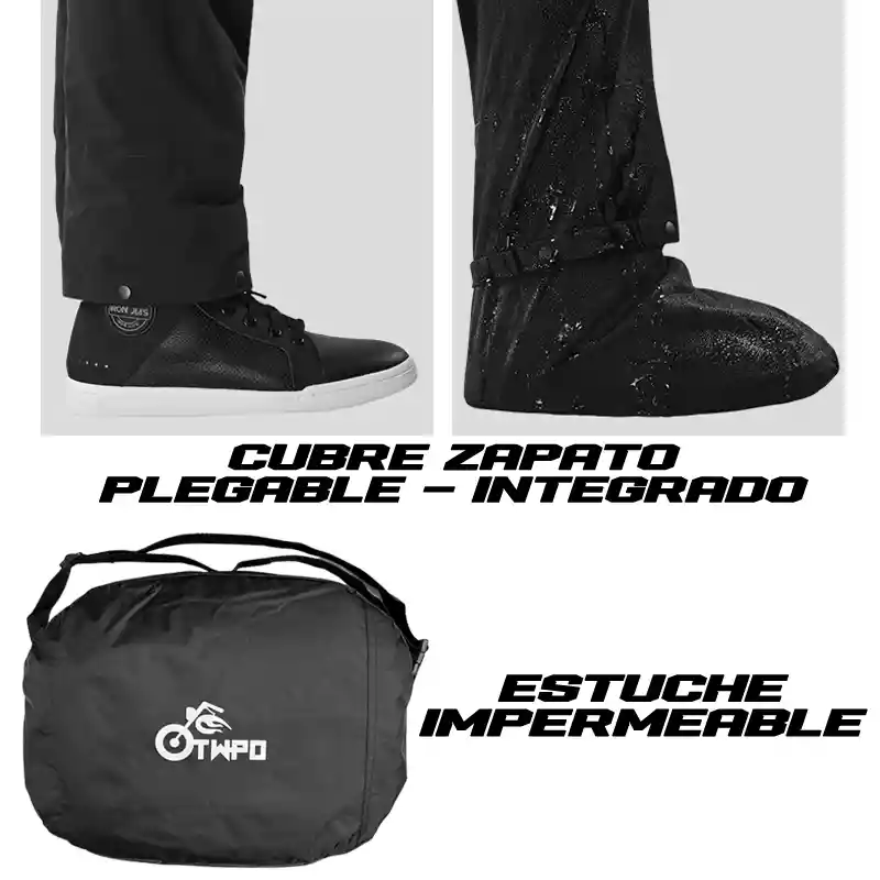 Conjunto Traje Impermeable 100% Sudadera Moto Twpo Premium Disponible Talla S M L Xl Xxl Y Xxxl