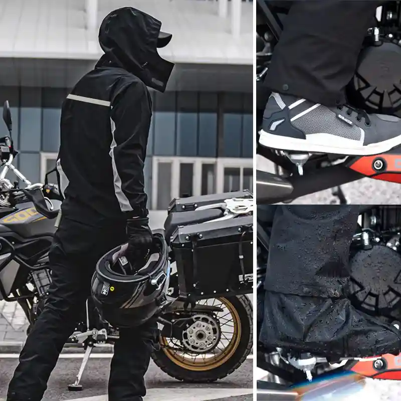 Conjunto Traje Impermeable 100% Sudadera Moto Twpo Premium Disponible Talla S M L Xl Xxl Y Xxxl