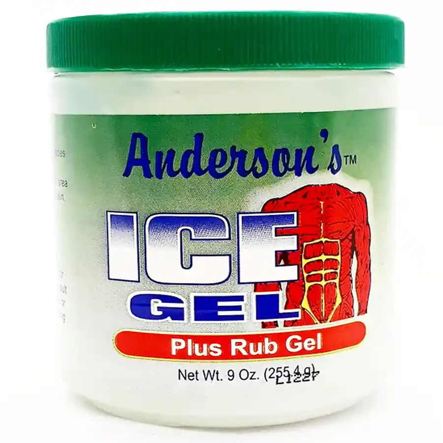 Gel Frío Anderson's Dolor Muscular Verde Plus Rub