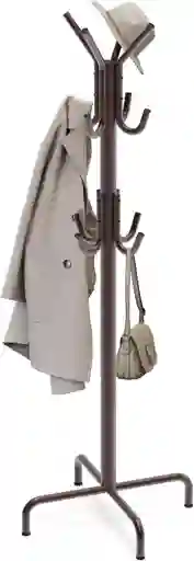 Perchero Metálico 12 Puestos Organizador De Ropa 1.80 Metros