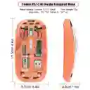 Mouse Transparente Recargable Pixart