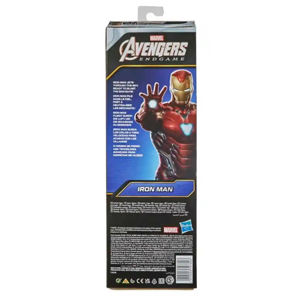 Iron Man Figura De Acción Marvel Titan Hero Series 30cm
