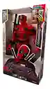 Muñecos Wolverine Deadpool Set 28cm Sonidos Juguete Niños