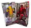 Muñecos Wolverine Deadpool Set 28cm Sonidos Juguete Niños