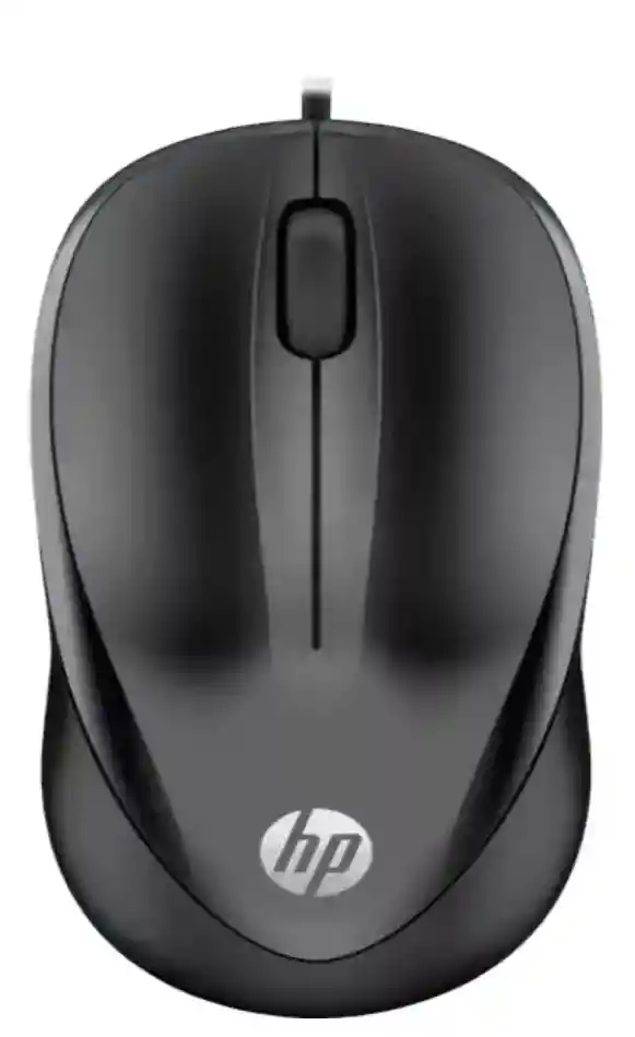 Mouse Alambrico Usb Hp 1000 Negro 4qm14aa#abl