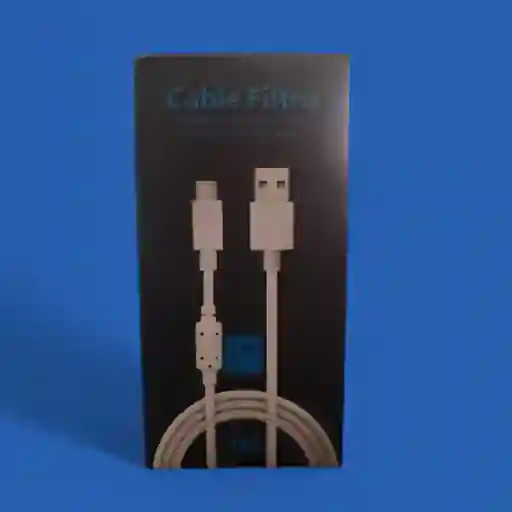 Cable Con Filtro 2.1a V8 De 1 Mt