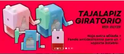 Tajalapiz Giratorio Rosa O Azul Solitar El De Su Preferencia