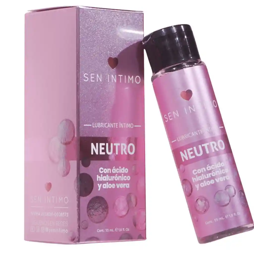 Lubricante Neutro Con Ácido Hialurónico Y Aloé X 55 Ml