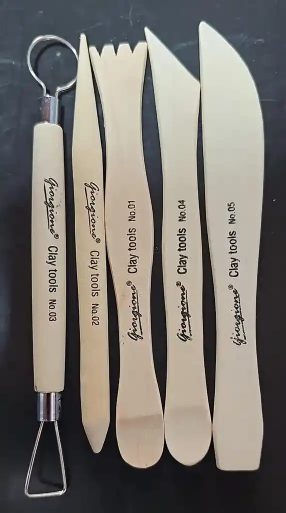 Juego De Herramientas X 5 Para Ceramica Y Arcilla Arte