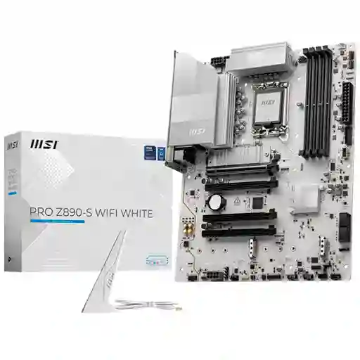 Board Msi Z890-s Wifi White (lga 1851)