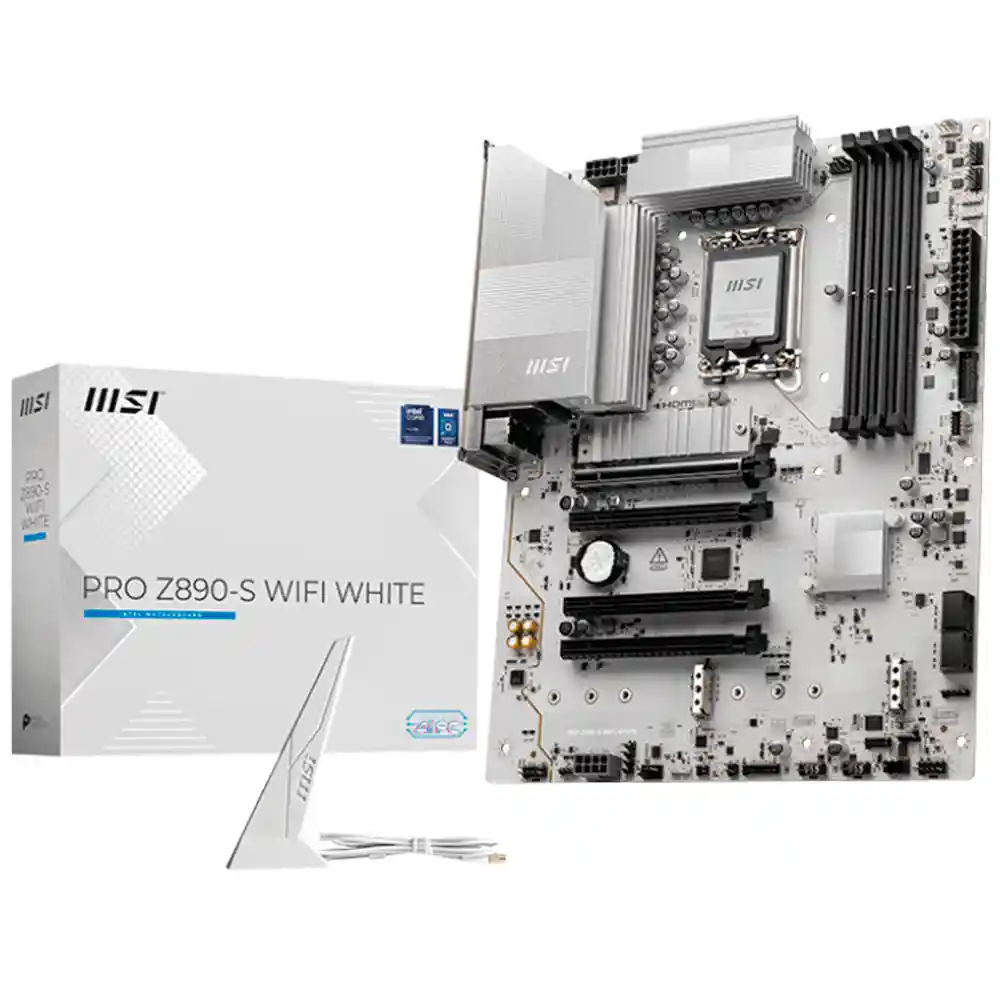 Board Msi Z890-s Wifi White (lga 1851)