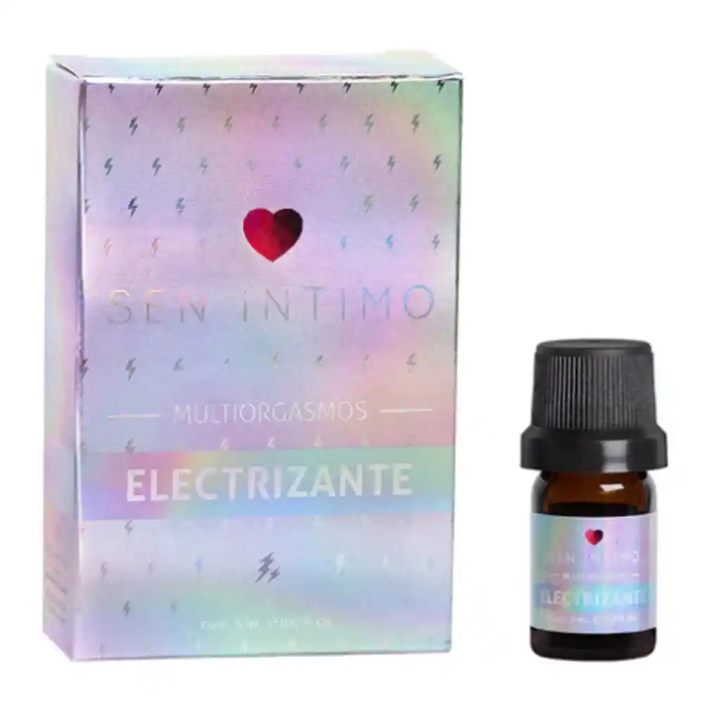 Lubricante Electrizante Multiorgasmos 5ml Sen Intimo