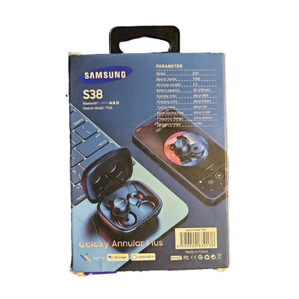 Audífonos Galaxy Annular Plus S38