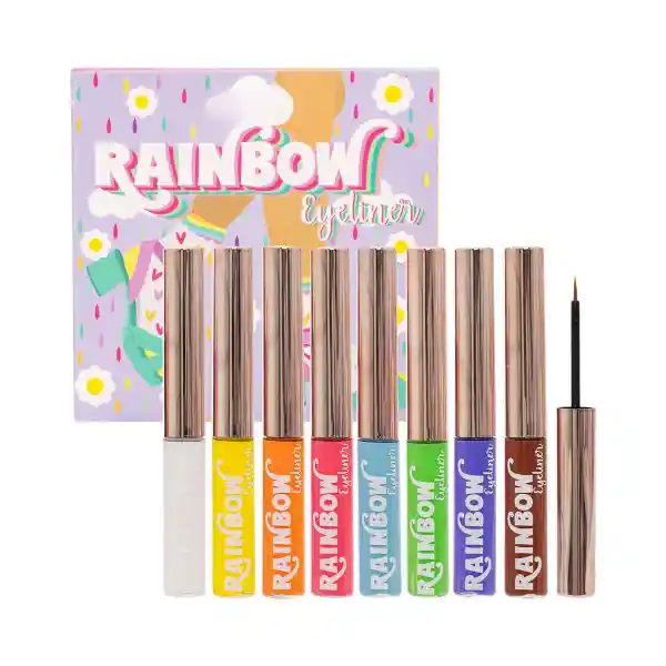 Delineadores Rainbow Trendy