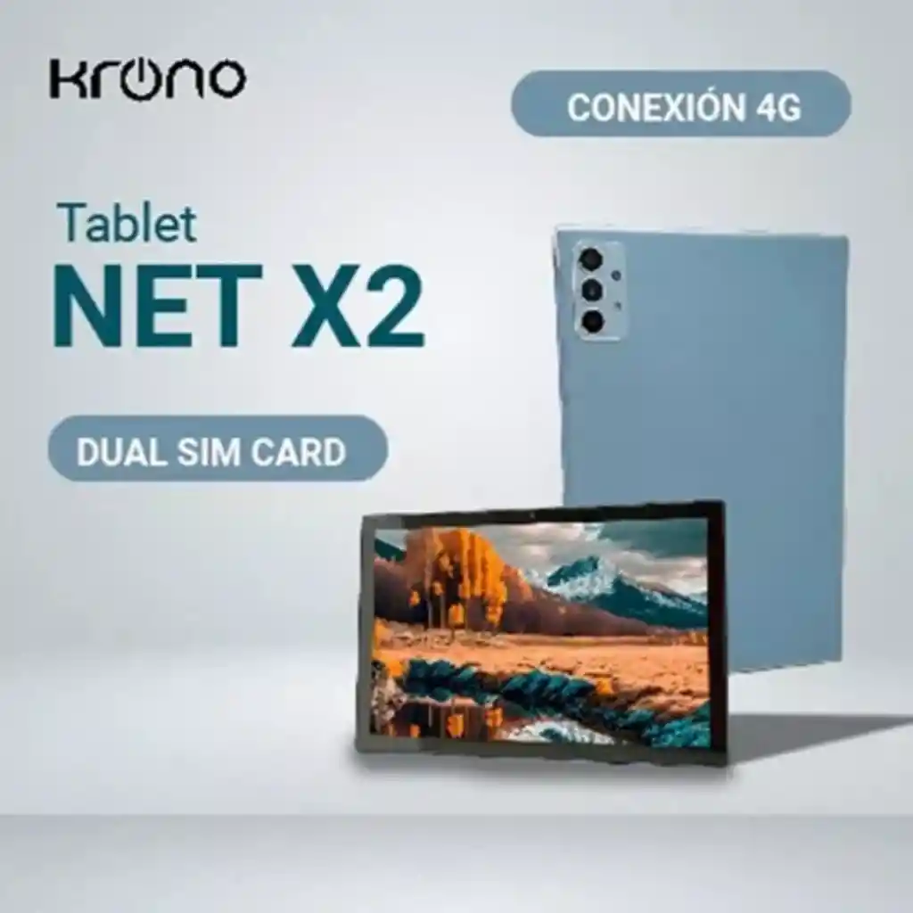 Tablet Net X2 10"" Ram 4+4 64gb Sim Card