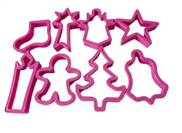 Cortador Fondant Galletas Figuras Navidad Muñeco Jengibre