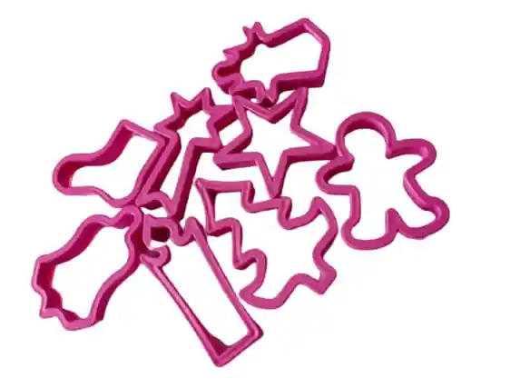 Cortador Fondant Galletas Figuras Navidad Muñeco Jengibre