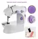 Mini Máquina De Coser Con Mesa Con Extensión
