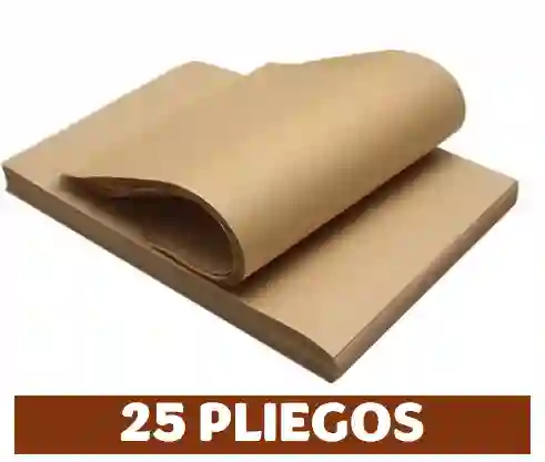 Papel Kraft Pliego X25 Und