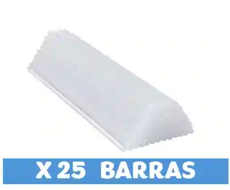 Barra Silicona Delgada X 25 Und
