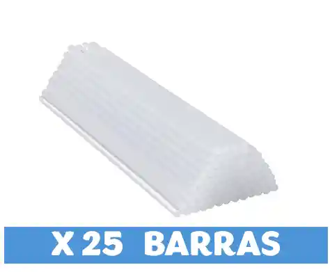 Barra Silicona Delgada X 25 Und