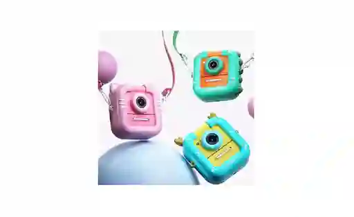 Camara Para Niños Dibujos Fotos Instantaneas Rollos Papel