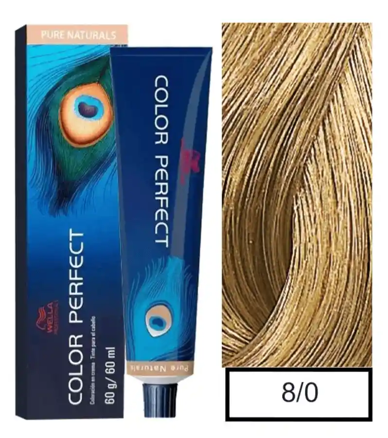 Wella 8.0 Rubio Claro Color Perfect