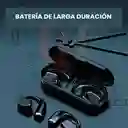 Auriculares Oseos Impermeables Con Microfono + Banco Carga