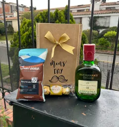Regalo Caja Whisky Y Cafe Juan Valdez