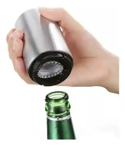 Abre Botellas Magnetico Automatico De Acero Inoxidable