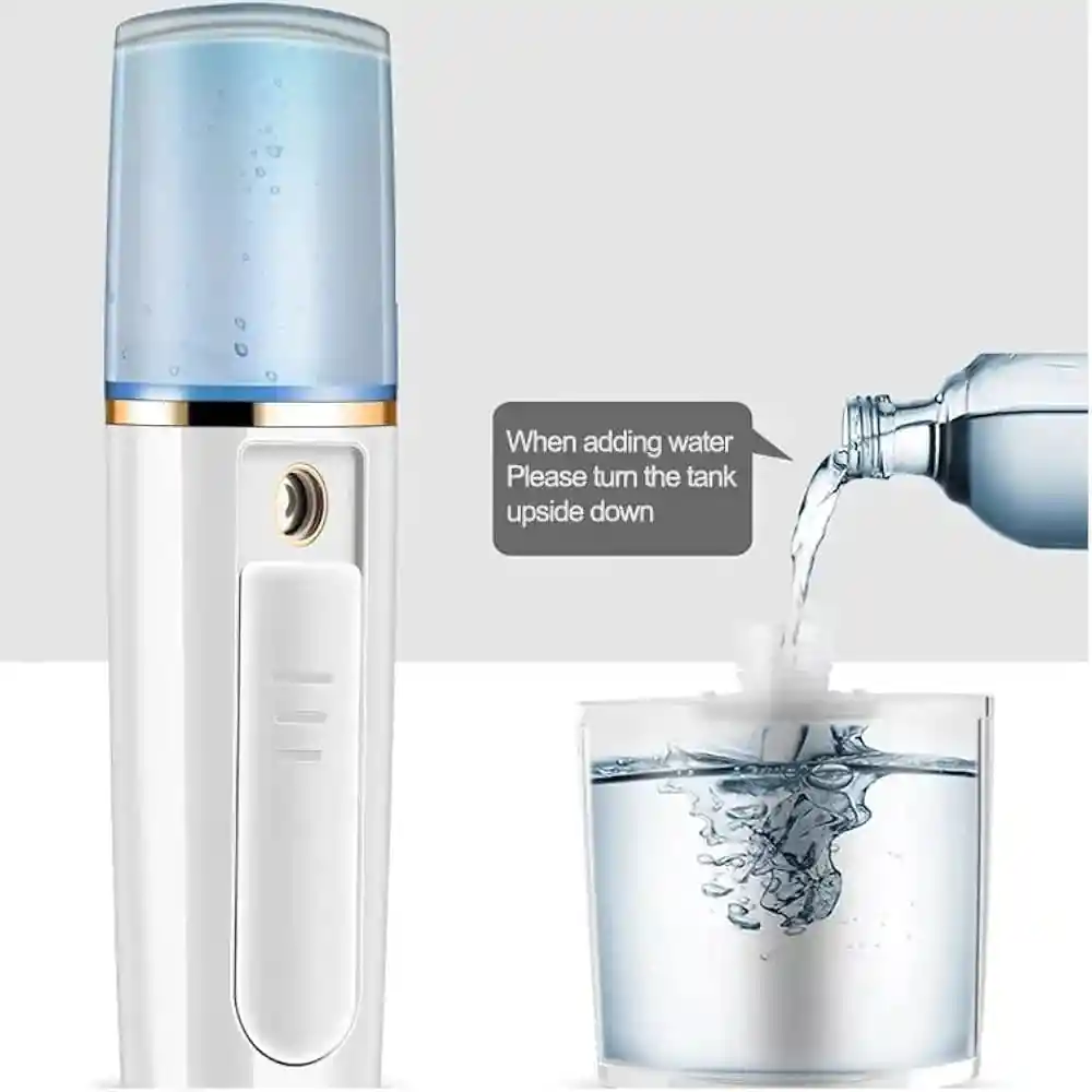 Vaporizador Facial 40ml Limpieza Profunda Rostro Hidratante