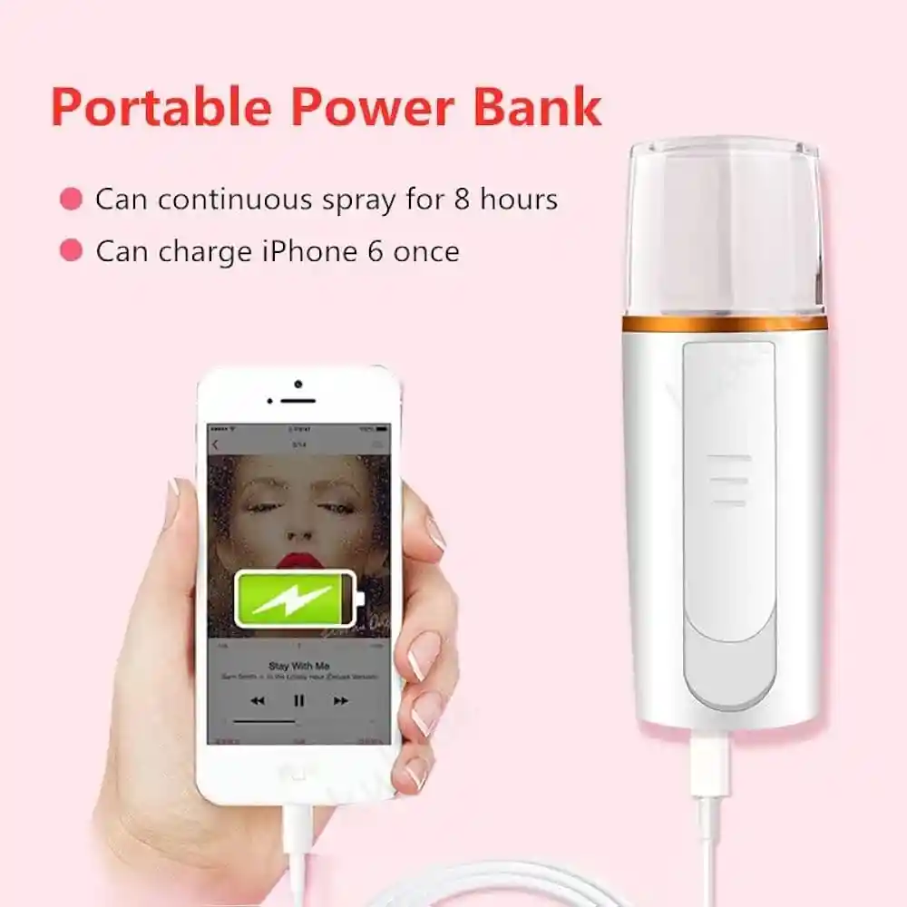 Vaporizador Facial 40ml Limpieza Profunda Rostro Hidratante