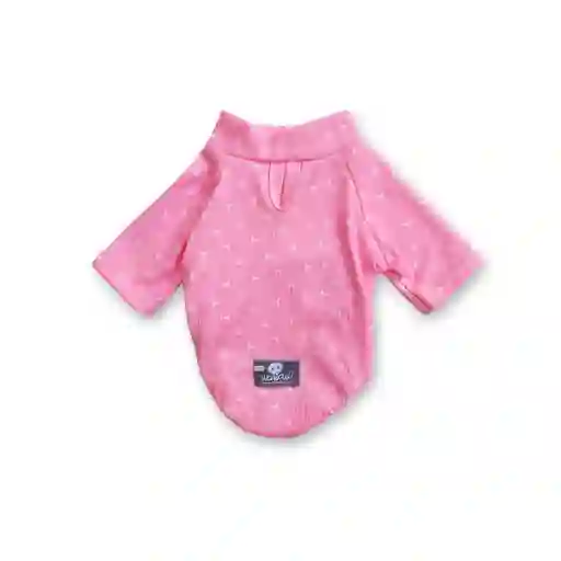Saco Xl Tortuga Rosa Lazos Blancos