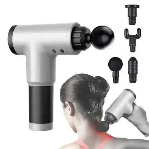 Masajeador Muscular De Mano Pistola De Masaje Facial Gun