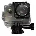 Camara 4k Deportiva Wifi Sumergible 30mt Sports Casco Moto