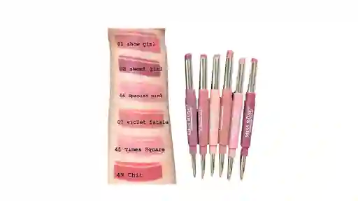 Labial Doble Matte Tono 06 Miss Rose