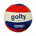 Balón De Voleibol #5 Golty Pro Vgpro5 Indoor, Outdoor/ Naranja - Azul
