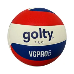 Balón De Voleibol #5 Golty Pro Vgpro5 Indoor, Outdoor/ Naranja - Azul