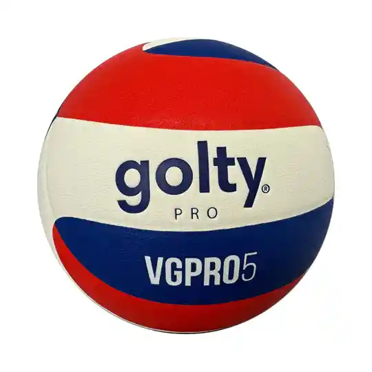Balón De Voleibol #5 Golty Pro Vgpro5 Indoor, Outdoor/ Naranja - Azul