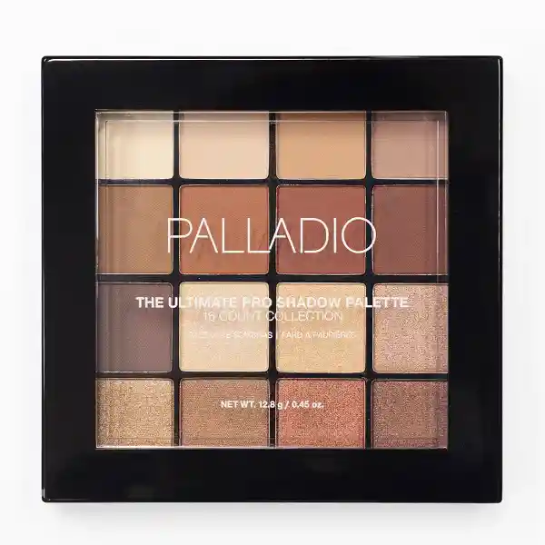 Paleta De Sombras Palladio Ultimate 16 Count Natural Nudes Propallet#15