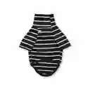 Saco M Tortuga Rayas Negro Y Blanco