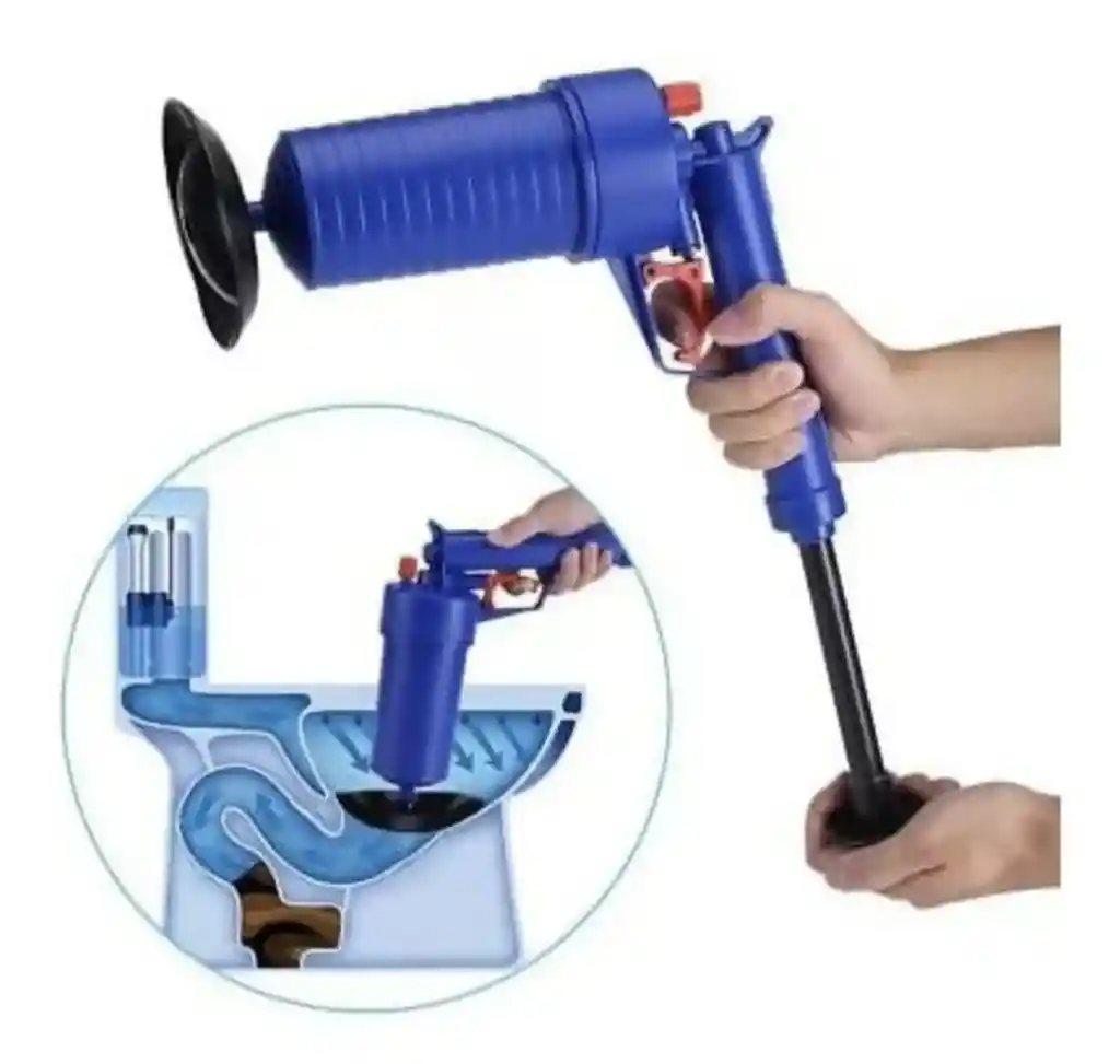 Pistola Destapar Cañerías Baños