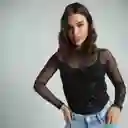 Xs / Top Básico - Negro