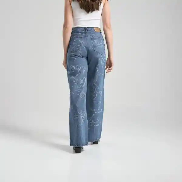 44 / Pantalón Just A Girl - Azul