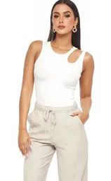 Body Avi Blanco Talla S/m